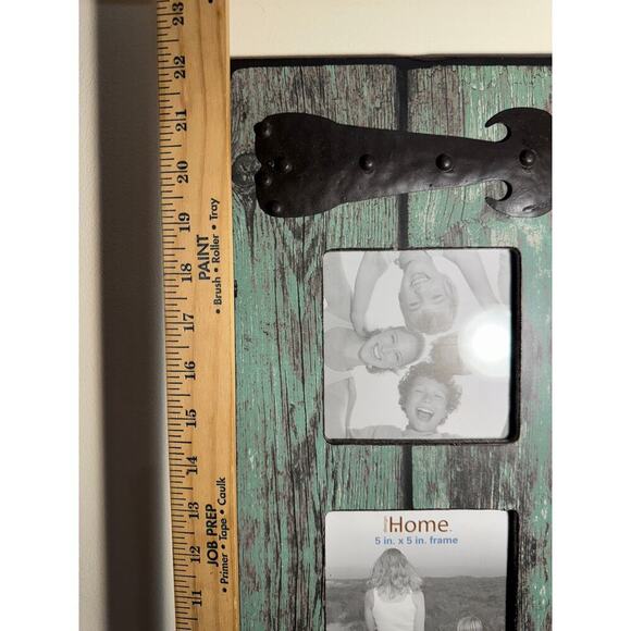 Design Home Decorative Picture Frame 3 Openings Photo Frame 5" x 5" Hinge - Picture 5 of 9